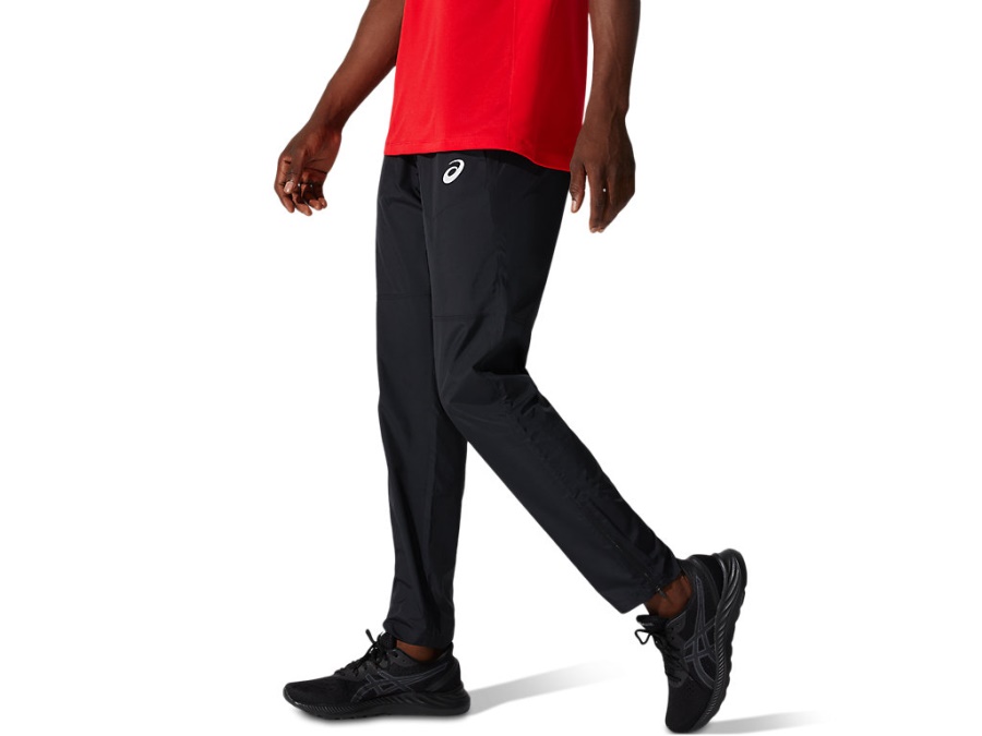 Asics Performance Black SILVER WOVEN PANT