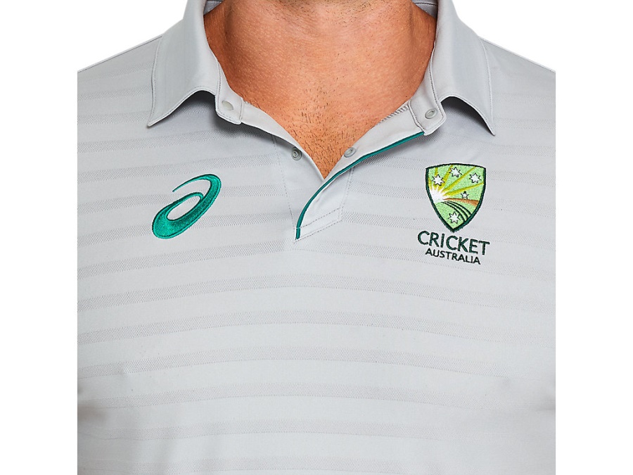 Asics Polar Shade CRICKET AUSTRALIA MEDIA POLO
