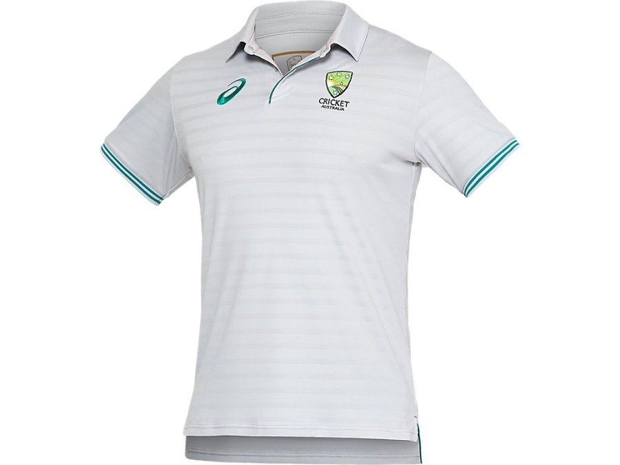 Asics Polar Shade CRICKET AUSTRALIA MEDIA POLO