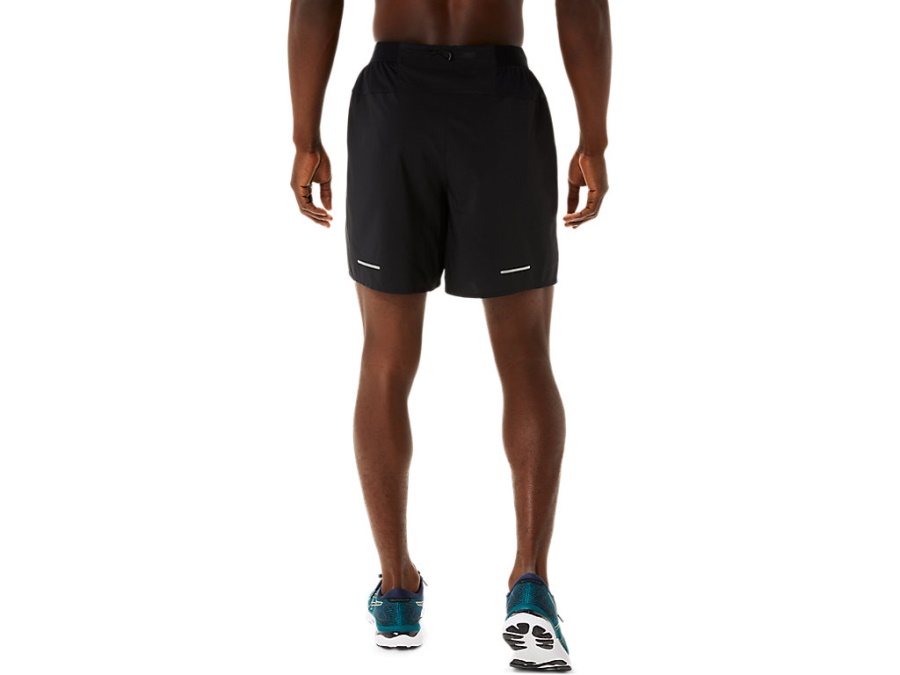 Asics ROAD 2-N-1 7 INCH SHORT Performance Black-Carrier Grey