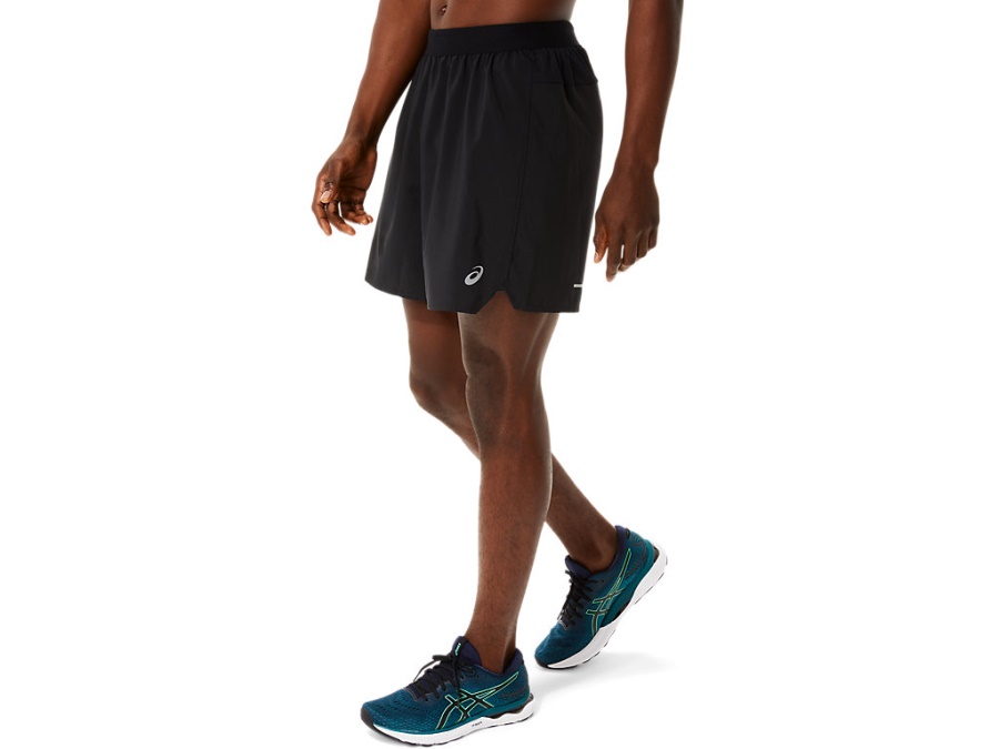 Asics ROAD 2-N-1 7 INCH SHORT Performance Black-Carrier Grey
