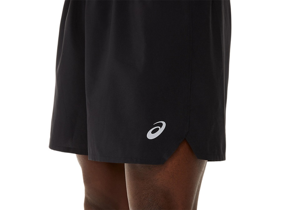 Asics ROAD 2-N-1 7 INCH SHORT Performance Black-Carrier Grey