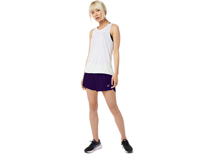 Asics ROAD 35 INCH SHORT French Blue
