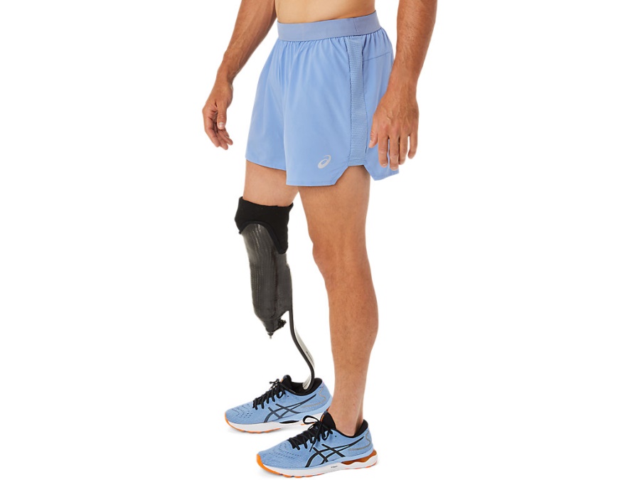 Asics ROAD 5 INCH SHORT Blue Harmony