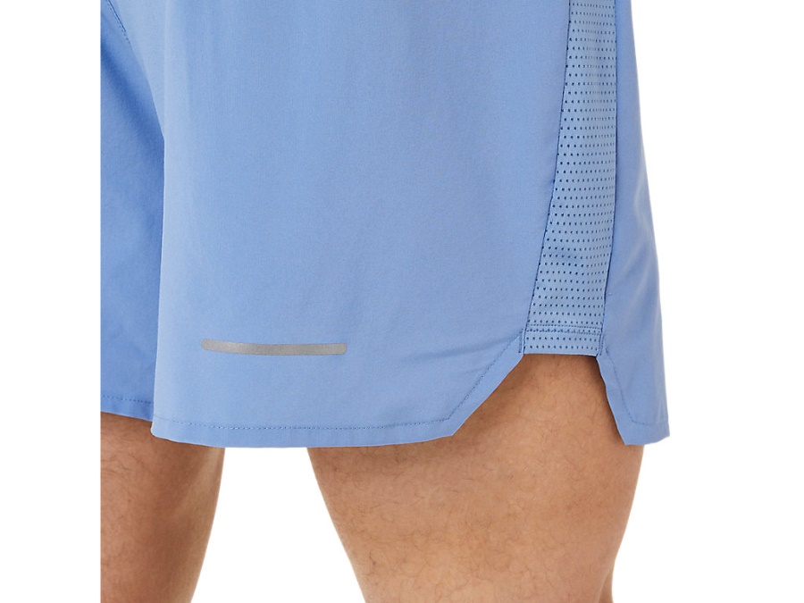 Asics ROAD 5 INCH SHORT Blue Harmony