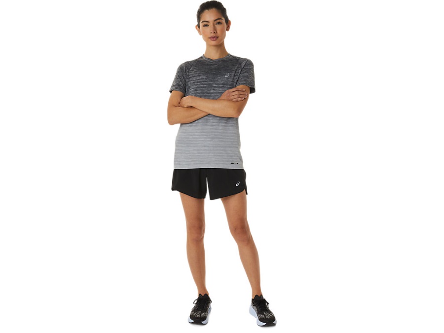 Asics ROAD 55 INCH SHORT Performance Black
