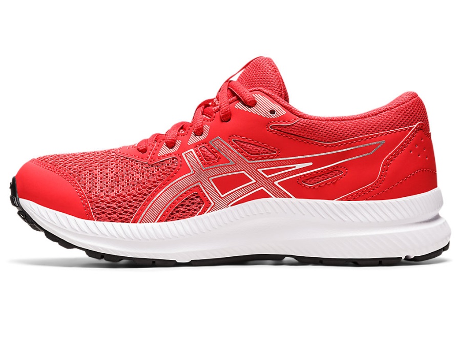 Asics Red Alert-Pure Silver CONTEND 8 GS