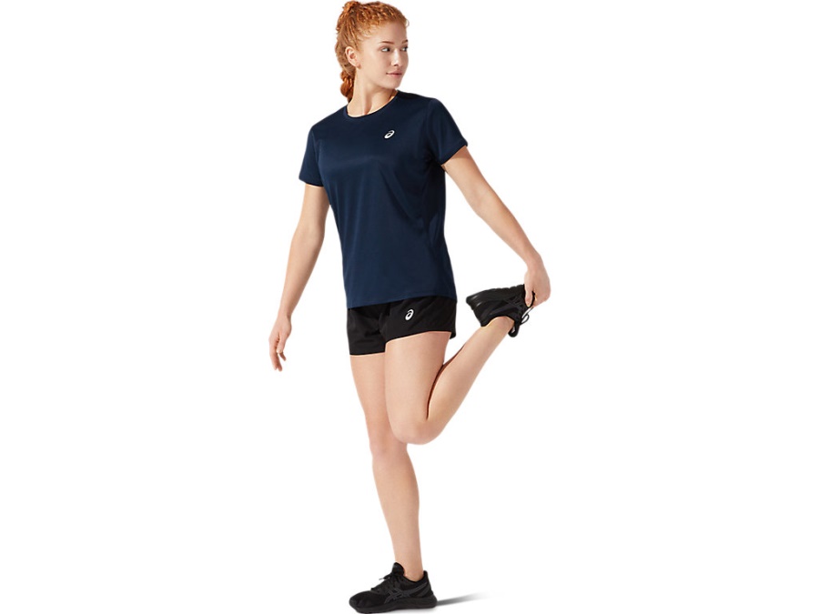 Asics SILVER 4 INCH SHORT Performance Black