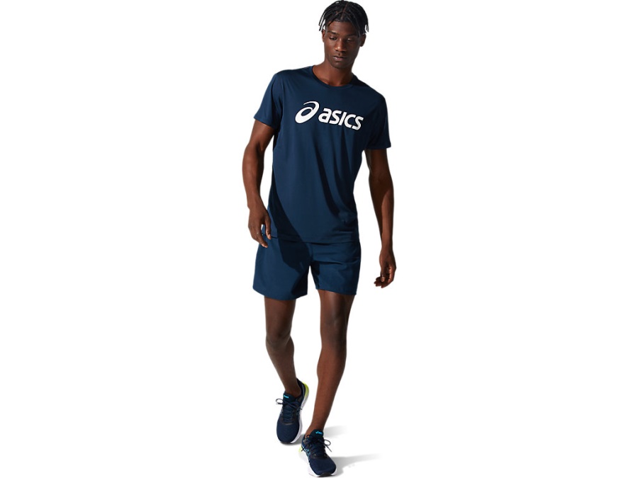 Asics SILVER ASICS TOP French Blue-Brilliant White