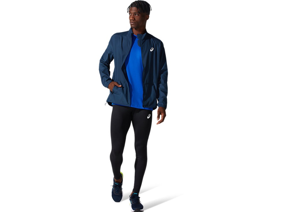 Asics SILVER JACKET French Blue