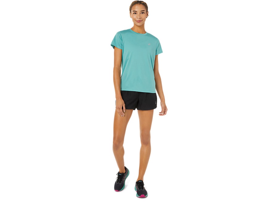 Asics SILVER SHORT SLEEVED TOP Sage