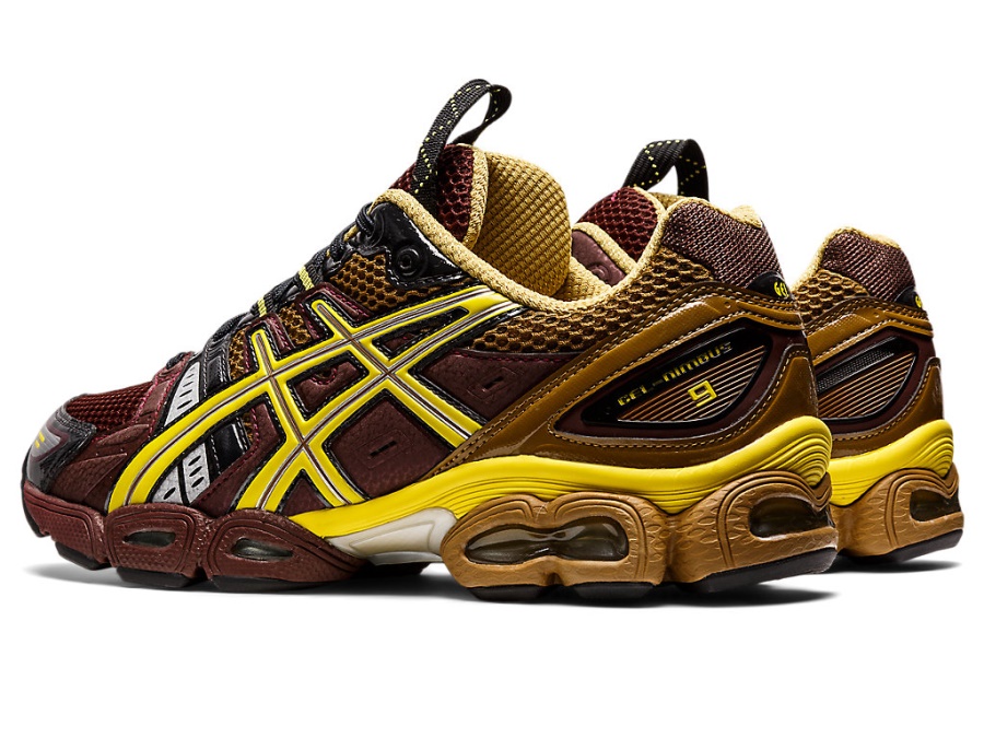 Asics UB3-S GEL-NIMBUS 9 Rum Raisin-Green Sheen