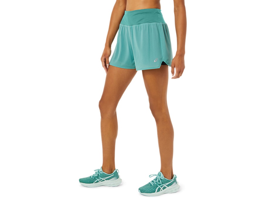 Asics VENTILATE 2-N-1 35 INCH SHORT Sage-Performance Black