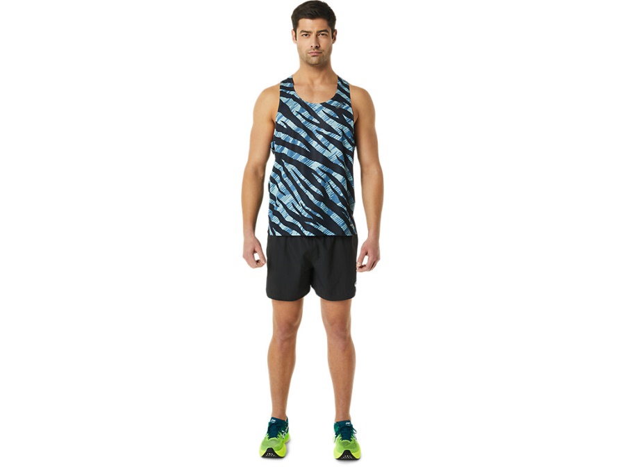 Asics VENTILATE 5 INCH SHORT Performance Black
