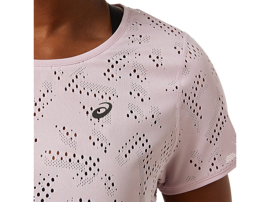 Asics VENTILATE ACTIBREEZE SHORT SLEEVED TOP Barely Rose