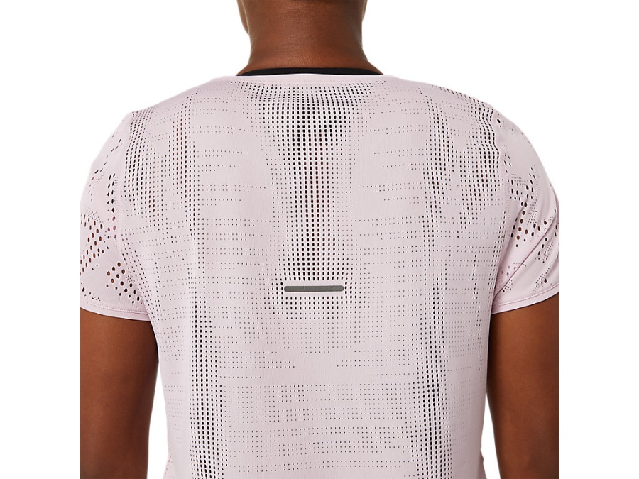 Asics VENTILATE ACTIBREEZE SHORT SLEEVED TOP Barely Rose