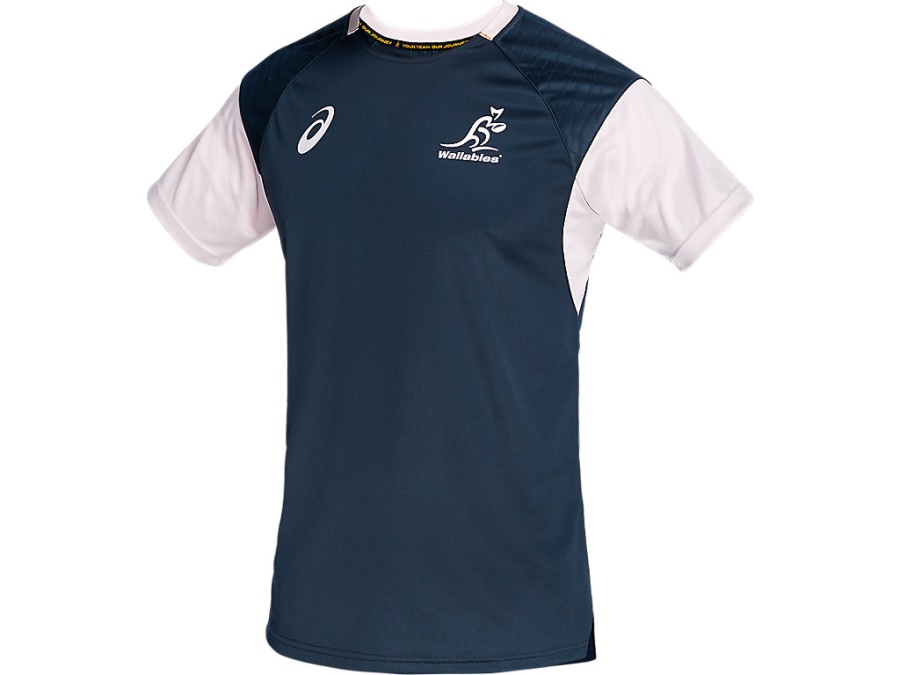 Asics WALLABIES TRAINING TEE French Blue