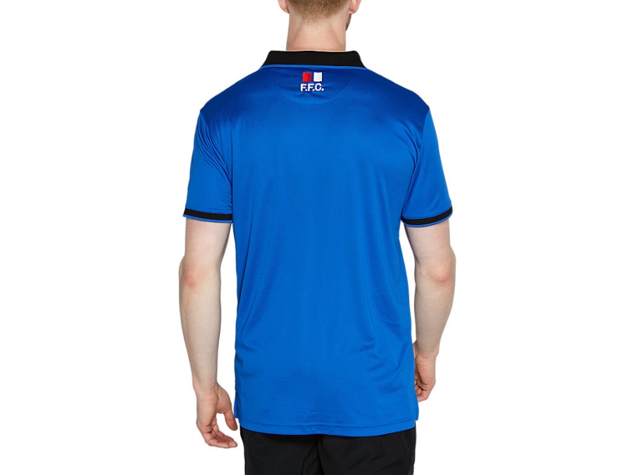 Asics WESTERN BULLDOGS MEDIA POLO Asics Blue