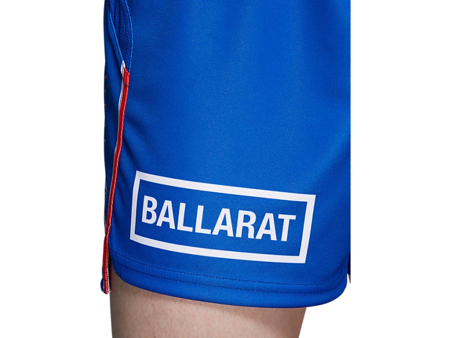 Asics WESTERN BULLDOGS REPLICA HOME SHORT Electric Blue