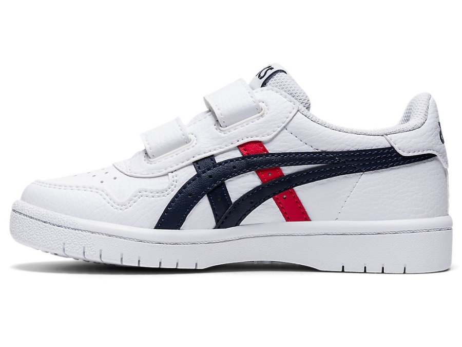 Asics White-Classic Red JAPAN S PS