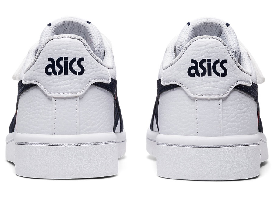 Asics White-Classic Red JAPAN S PS