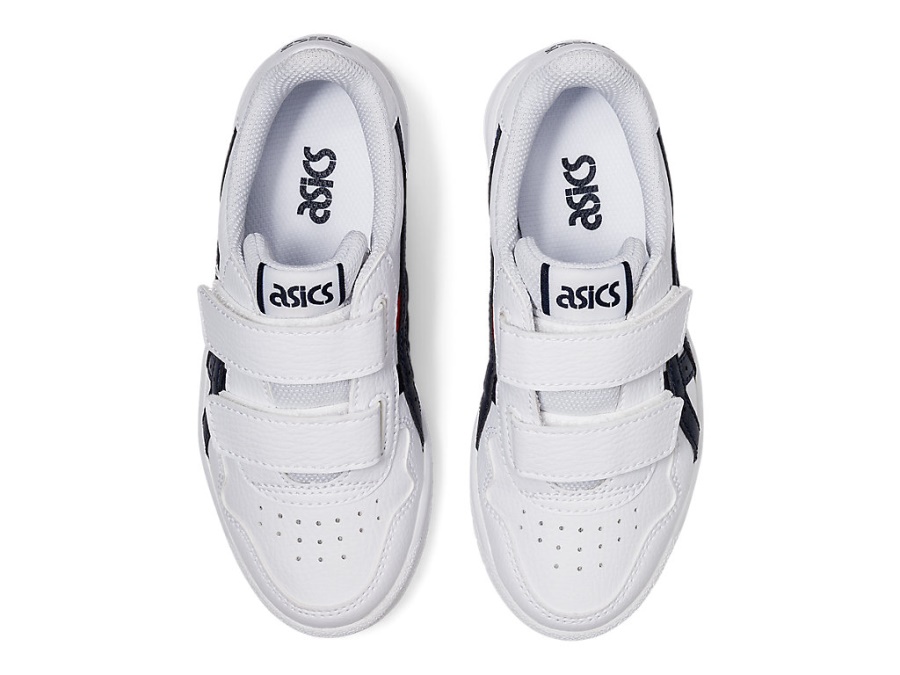 Asics White-Classic Red JAPAN S PS