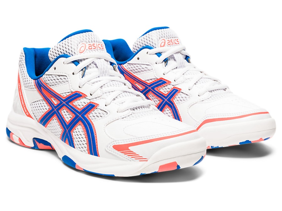 Asics White-Electric Blue GEL-SHEPPARTON 2 (D WIDE)