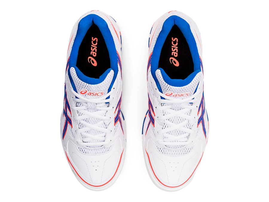 Asics White-Electric Blue GEL-SHEPPARTON 2 (D WIDE)