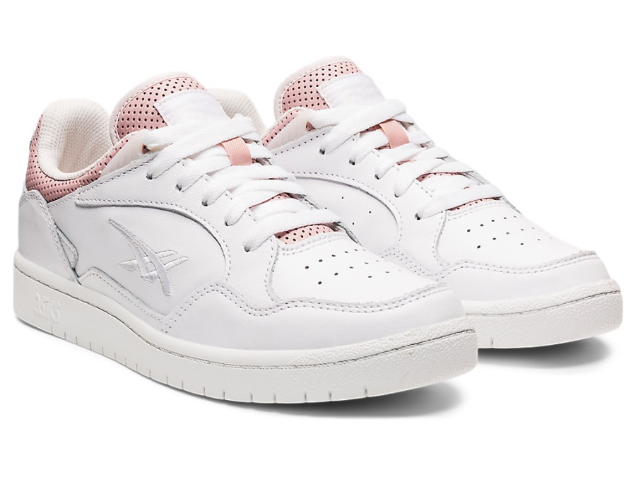 Asics White-Ginger Peach SKYCOURT