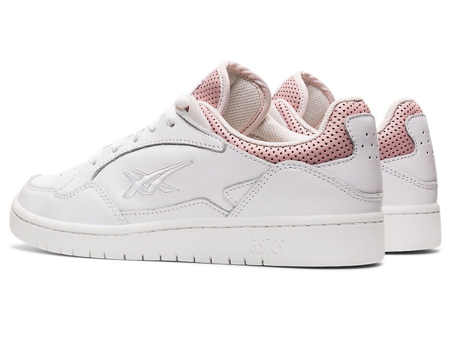 Asics White-Ginger Peach SKYCOURT
