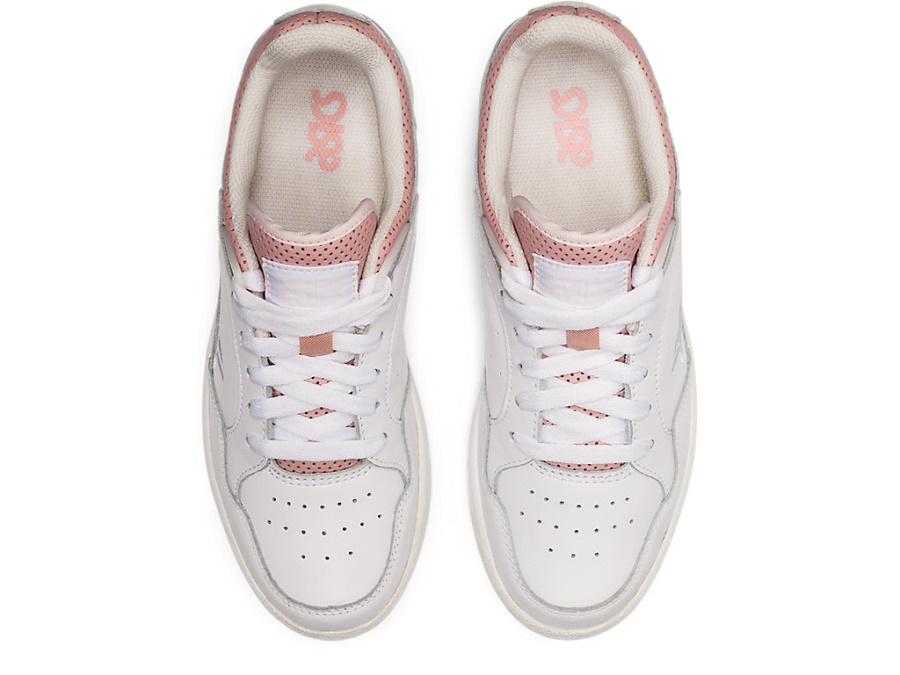Asics White-Ginger Peach SKYCOURT
