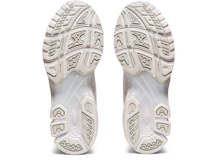 Asics White-Glacier Grey GEL-KAYANO 14