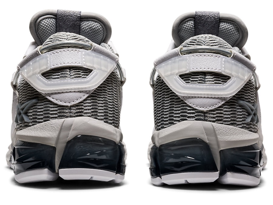 Asics White-Glacier Grey GEL-QUANTUM 180 6 RE
