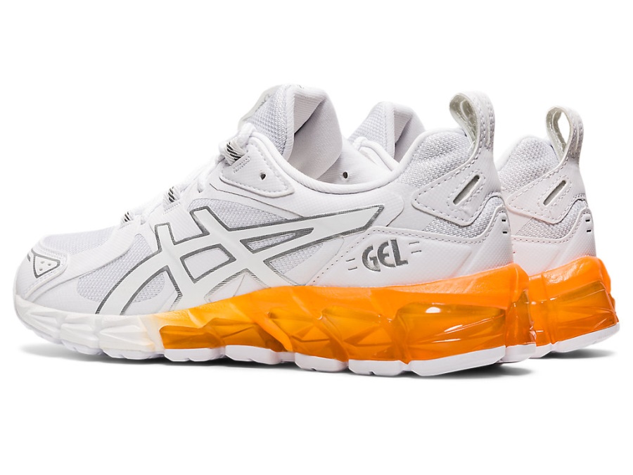 Asics White-Orange Pop GEL-QUANTUM 180 6