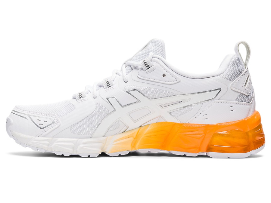 Asics White-Orange Pop GEL-QUANTUM 180 6