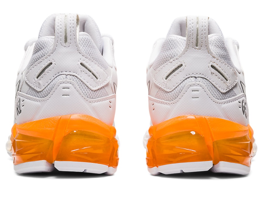 Asics White-Orange Pop GEL-QUANTUM 180 6