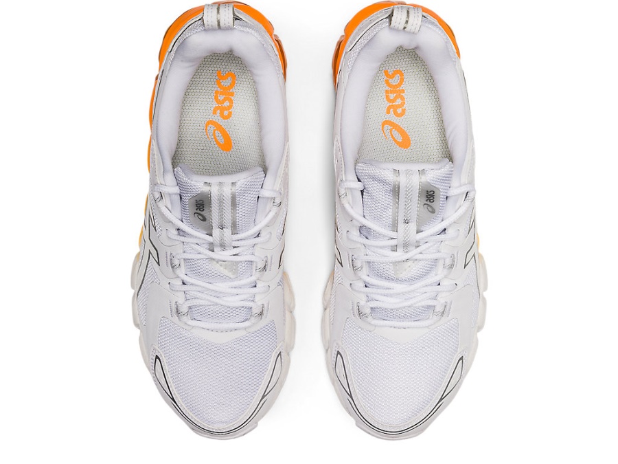 Asics White-Orange Pop GEL-QUANTUM 180 6