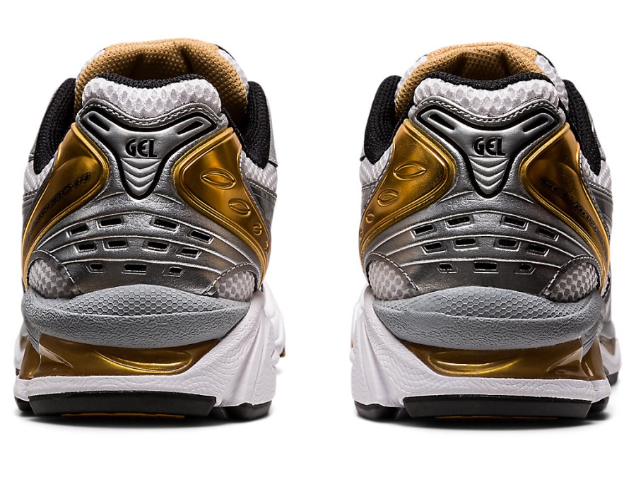 Asics White-Pure Gold GEL-KAYANO 14