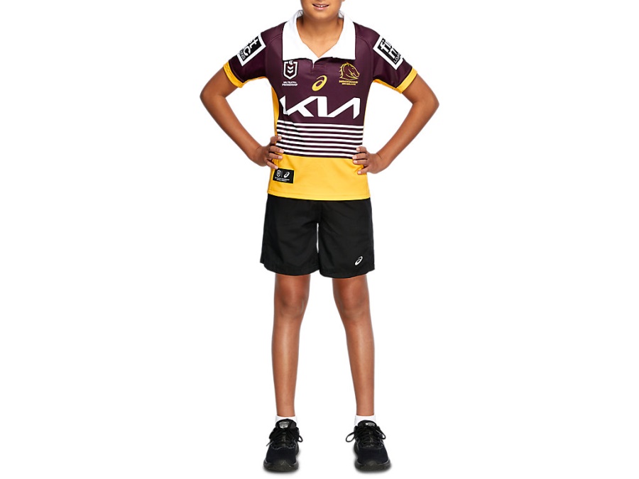 BRISBANE BRONCOS REPLICA ALTERNATE JERSEY YOUTH Rich Gold Asics