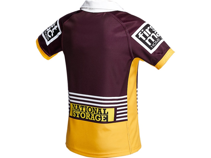 BRISBANE BRONCOS REPLICA ALTERNATE JERSEY YOUTH Rich Gold Asics