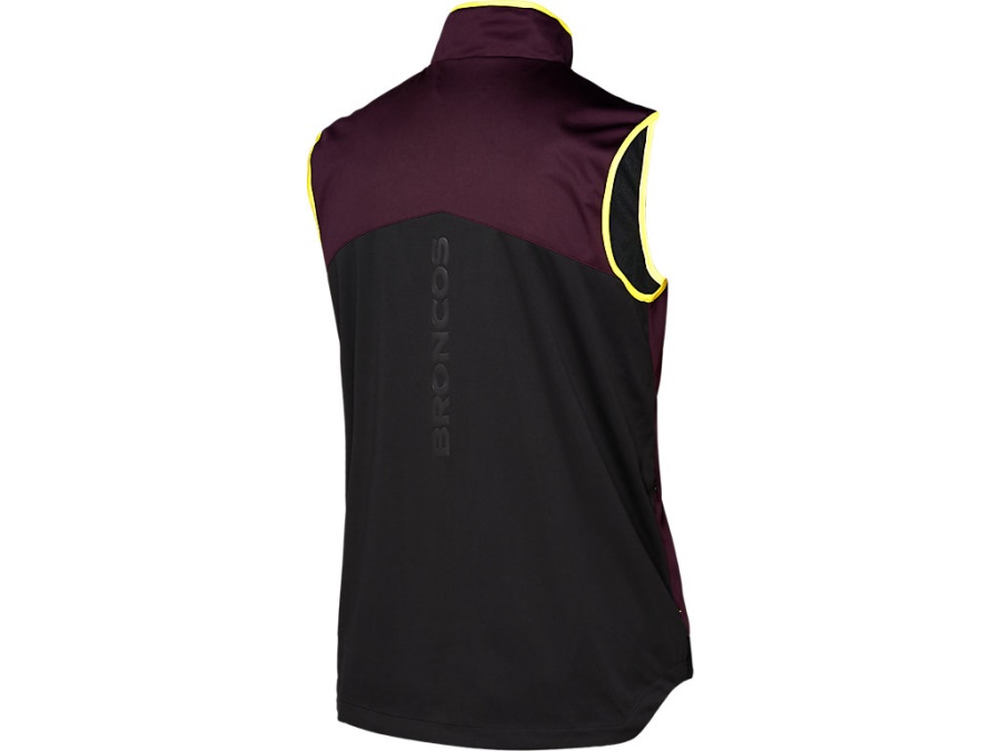 BRISBANE BRONCOS VEST Deep Mars Asics