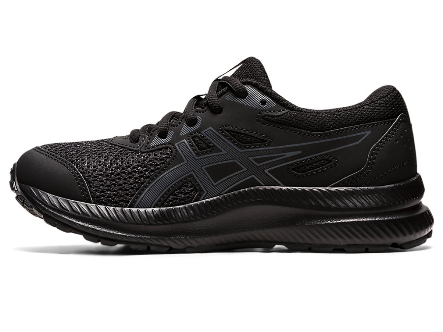 CONTEND 8 GS Black-Carrier Grey Asics