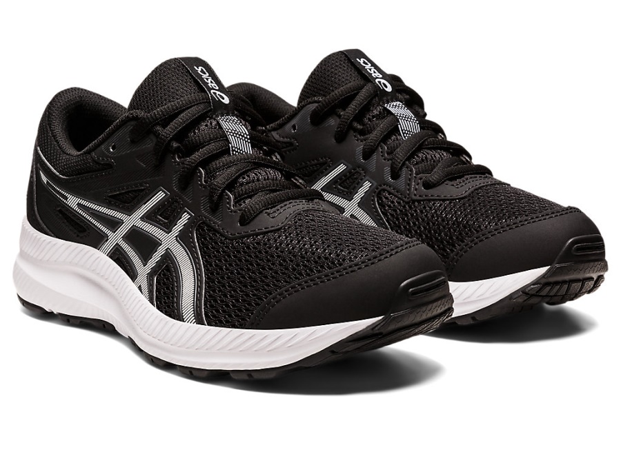 CONTEND 8 GS Black-White Asics