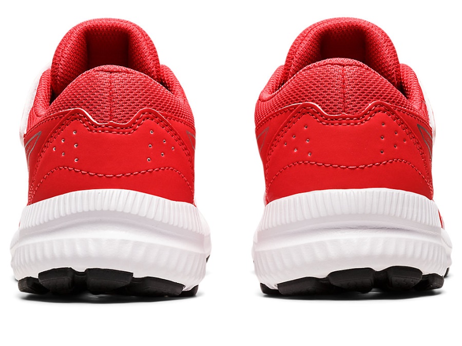CONTEND 8 PS Red Alert-Pure Silver Asics