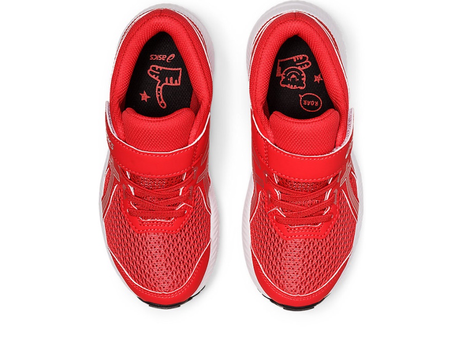 CONTEND 8 PS Red Alert-Pure Silver Asics