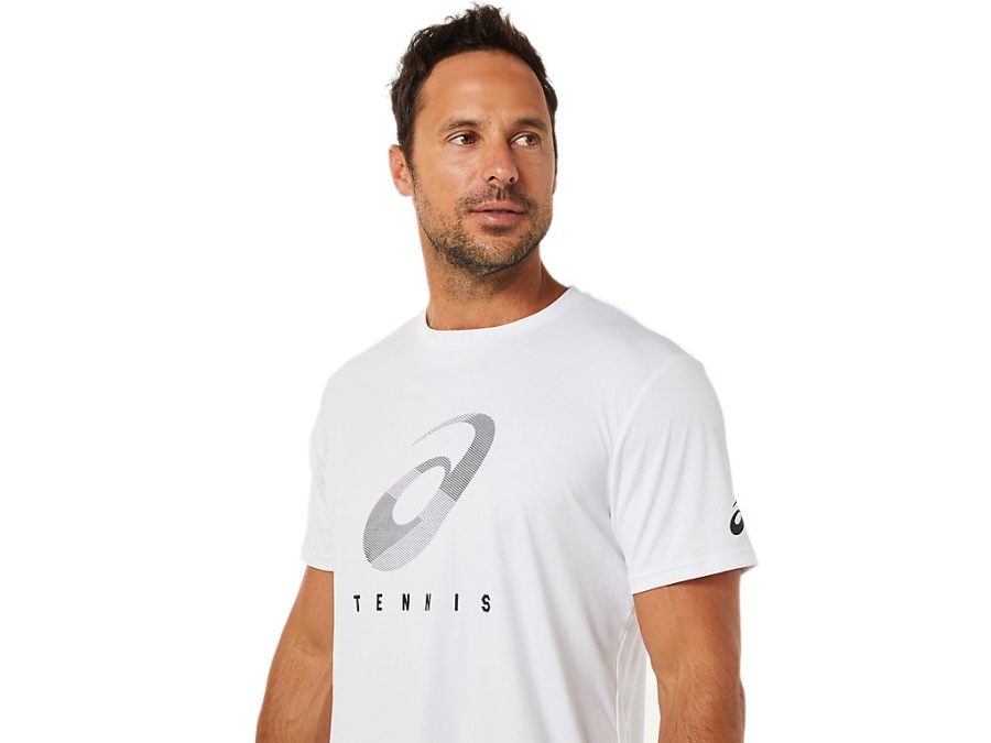 COURT SPIRAL TEE Brilliant White Asics