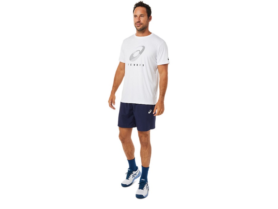 COURT SPIRAL TEE Brilliant White Asics