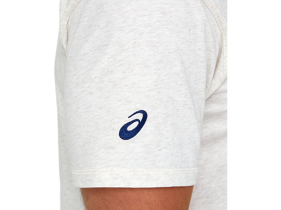 CRICKET AUSTRALIA ASHES TEE Cream Asics