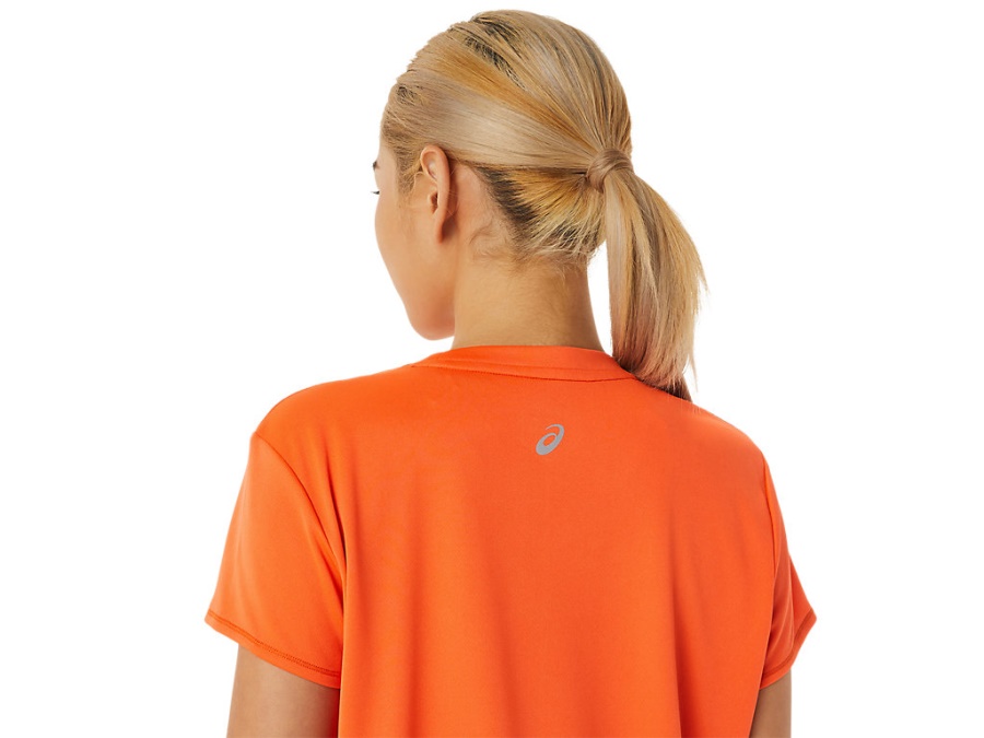 FUJITRAIL LOGO SHORT SLEEVED TOP Nova Orange Asics