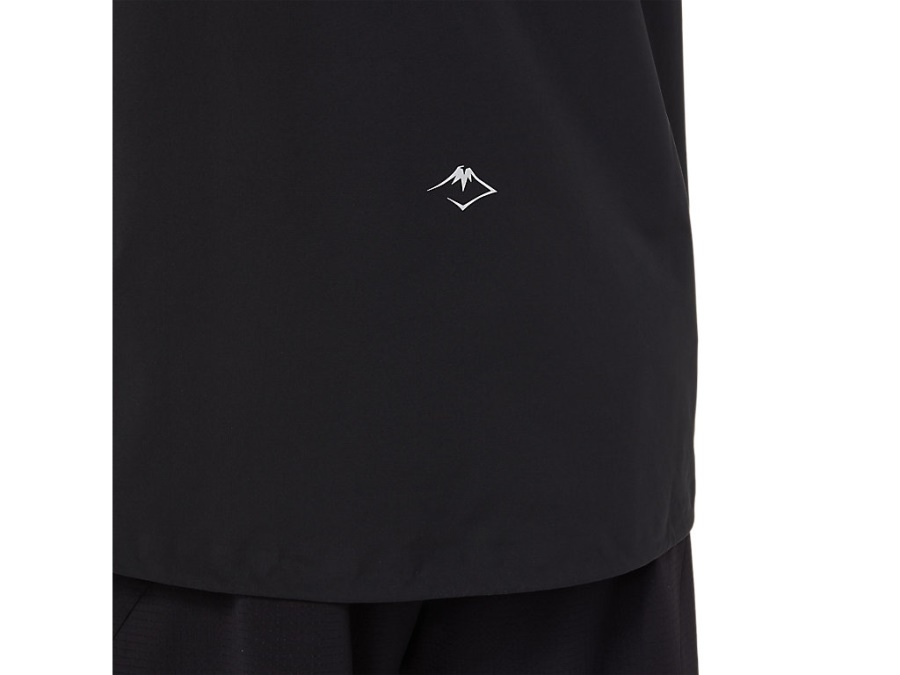 FUJITRAIL WATERPROOF JACKET Performance Black Asics